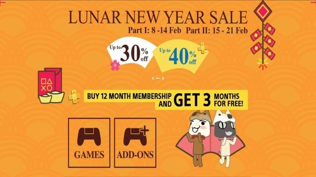 PlayStation Store got Lunar New Year sale! Huat ah!