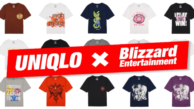 Blizzard Uniqlo Collection: Sweet Gaming Shirts