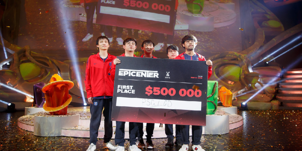 PSG.LGD are the champions of Epicenter XL