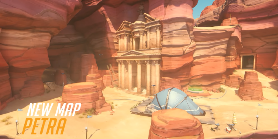 New Overwatch Map: Petra