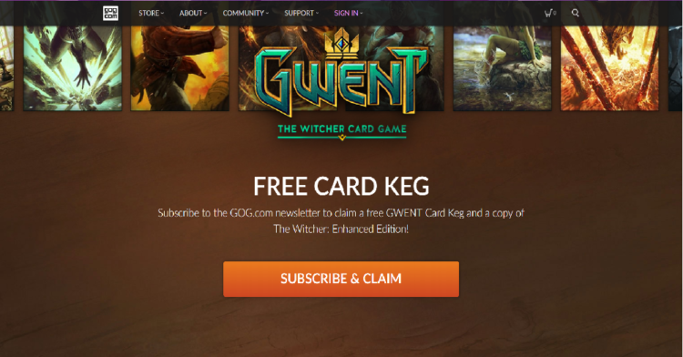 Free Copy of The Witcher: Enhanced Edition