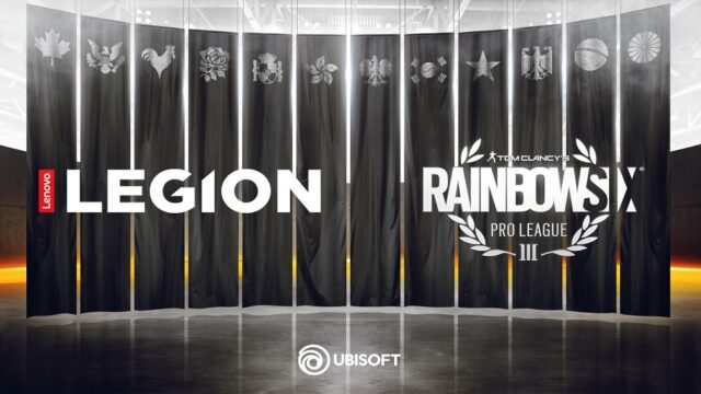 Lenovo official sponsor for Rainbow Six Pro league