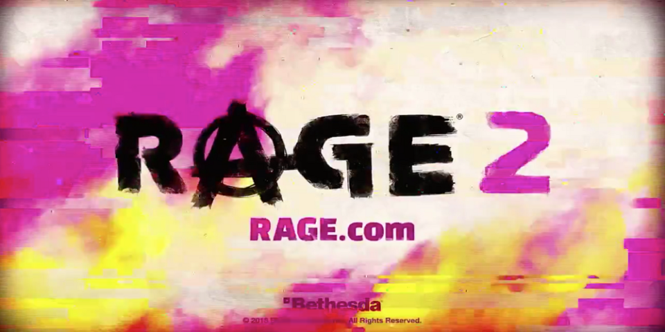 Rage 2 coming to PS4, XBox One and PC