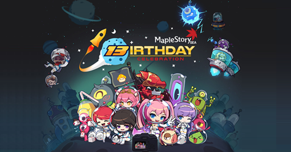 MapleStorySEA’s 13th Birthday is going to be a blast
