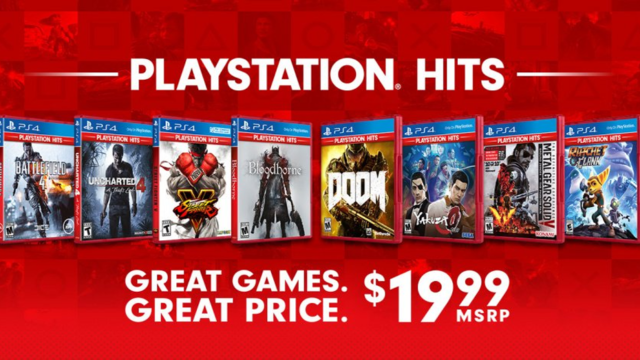 PlayStation Hits introduces games at a great price