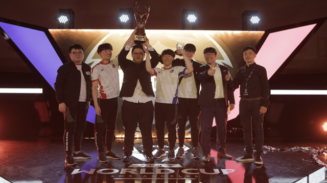 Team Korea are the champions of the Arena of Valor World Cup