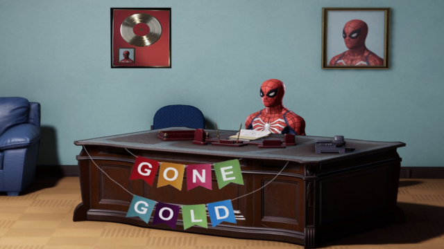 Marvel’s Spider-Man goes gold