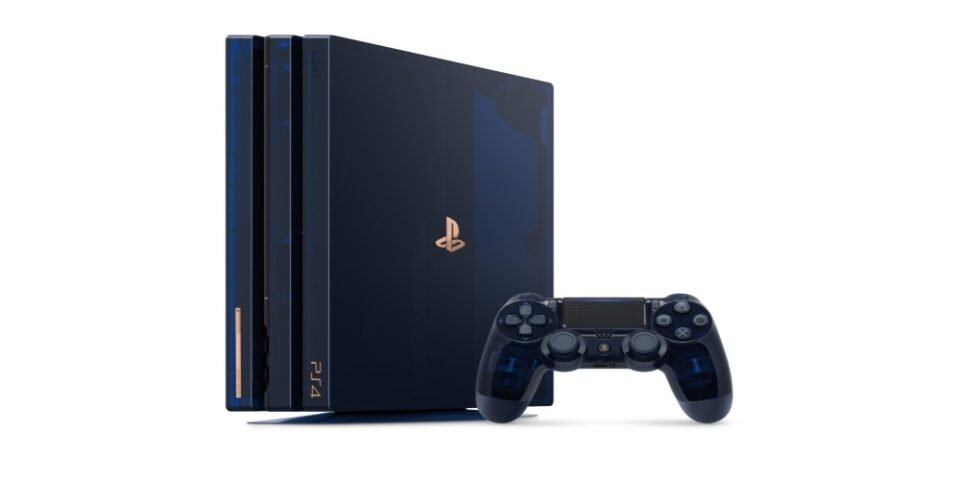 PS4 Pro 500 Million Limited Edition available 24th August!