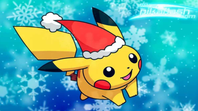 Limited time Pikachu Xmas EZ-Charm available now
