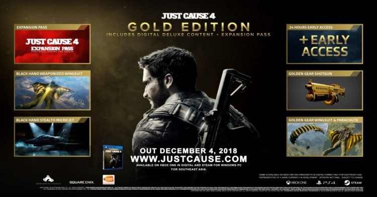Just Cause 4 Release dates announced