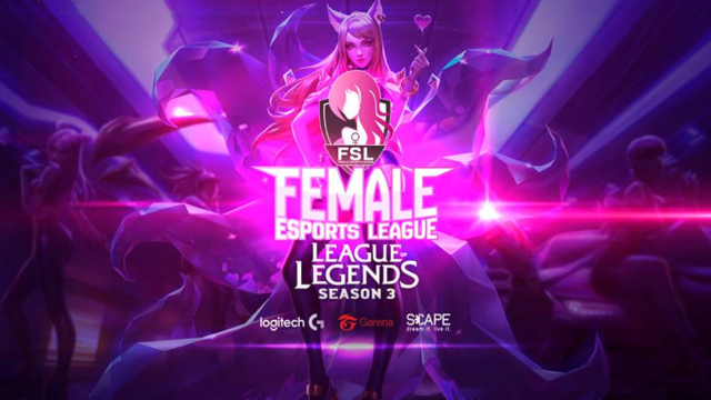 The 3rd season of the Female Esports League is back and open for registration