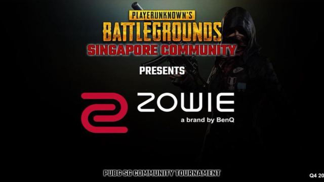 ZOWIE x BenQ PUBGSG Community 2018 Fun Tournament happening on 15 December