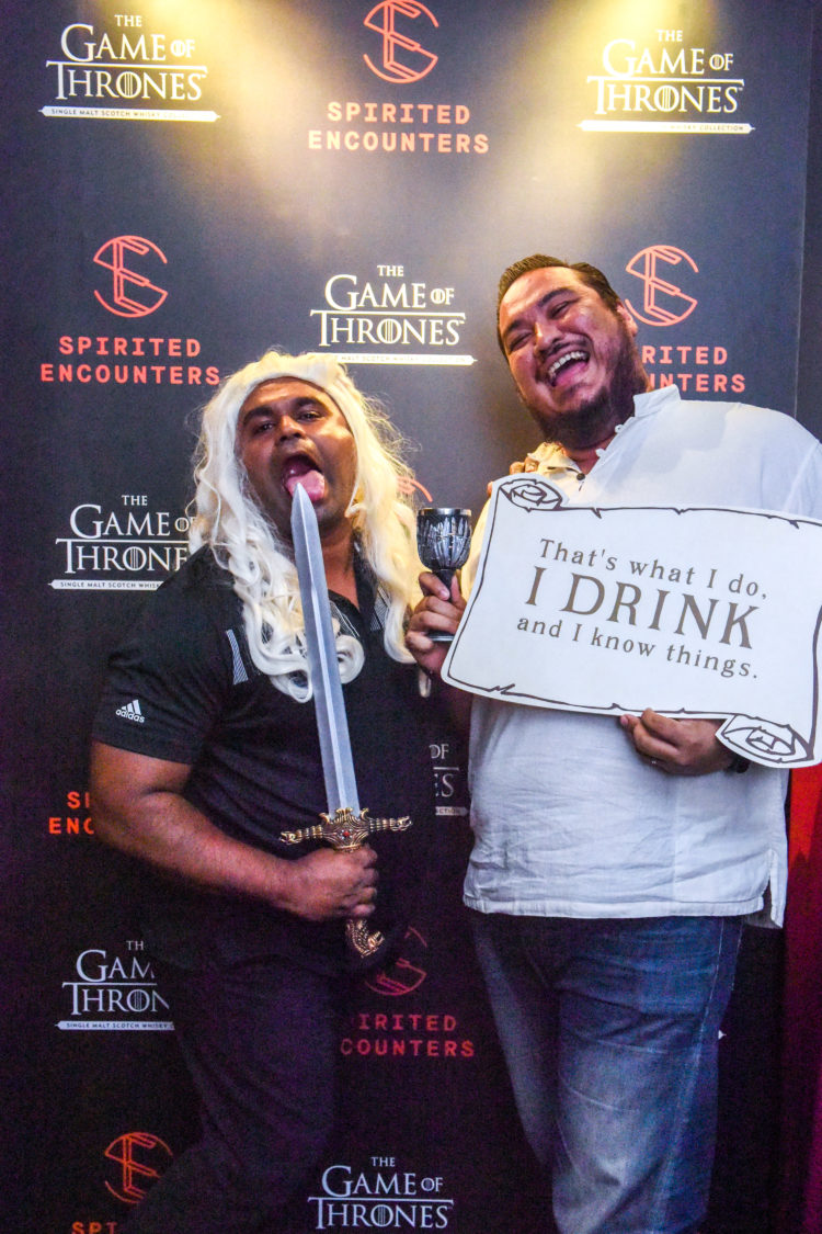 Game of Thrones Single Malt Scotch Whisky Collection Event