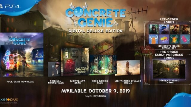Concrete Genie has a release date!