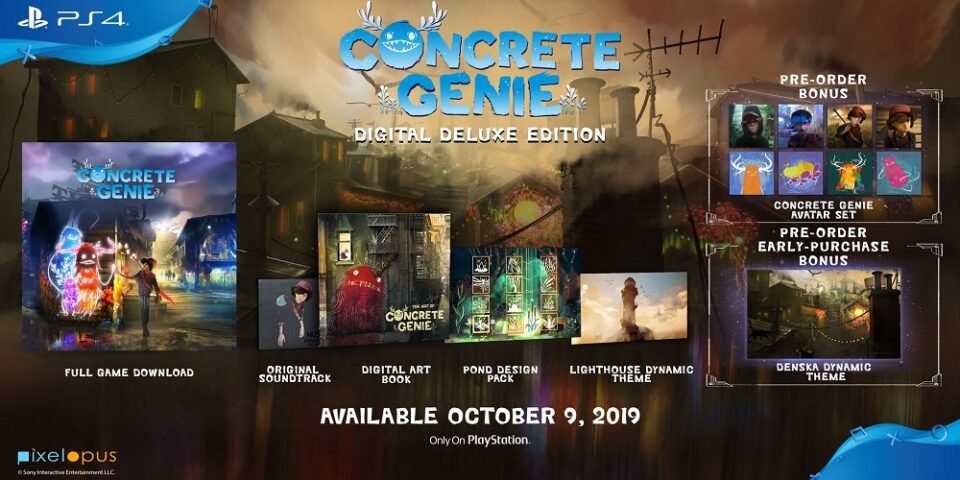 Concrete Genie has a release date!