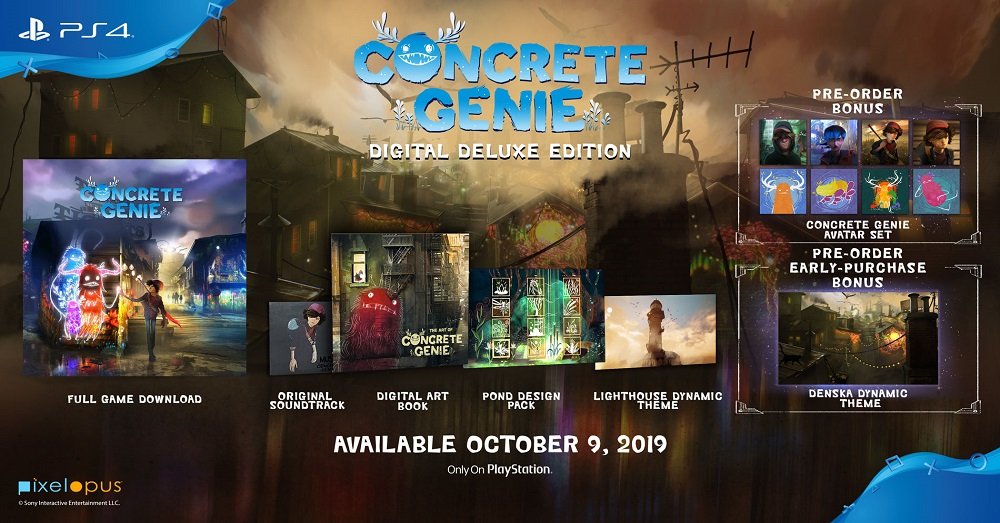Concrete Genie has a release date!