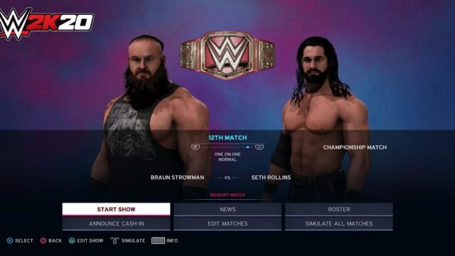 WWE 2K20’s Universal mode and other stuff