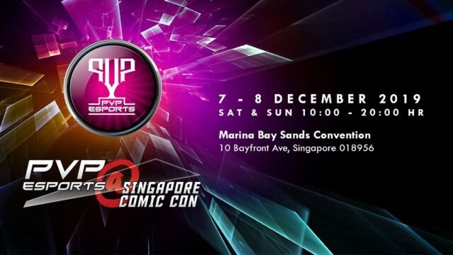 PVP Esports at Singapore Comic Con!