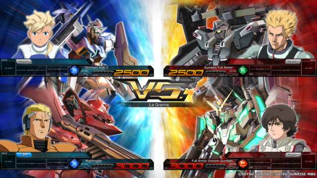 Mobile Suit Gundam Extreme vs Maxiboost On!