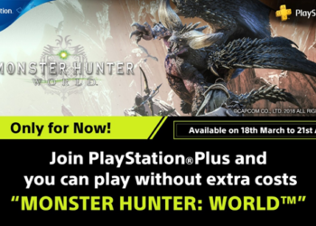 Monster Hunter: World Free on PS Plus
