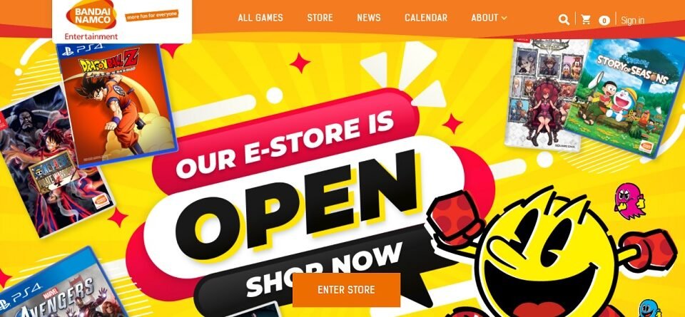 BANDAI NAMCO Entertainment Asia launches official e-store