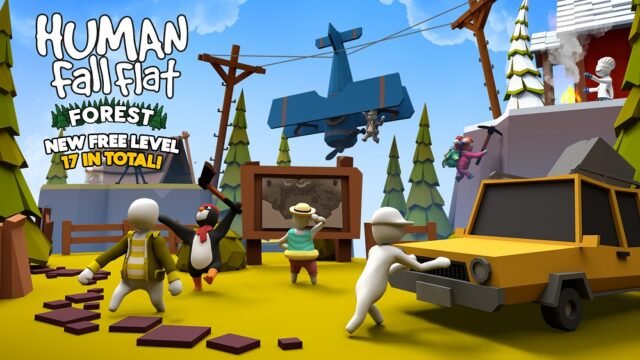 Human: Fall Flat’s chaotic outdoors inspired new level!