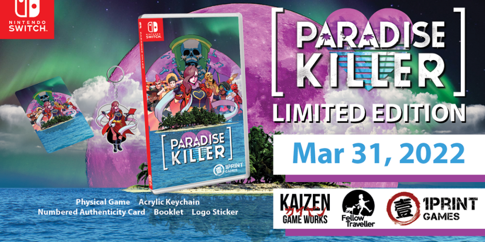 Paradise Killer Limited Edition Launches March 31 For Nintendo Switch