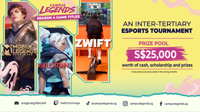 Singapore’s Campus Legends student esports returns