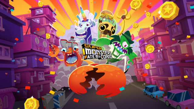 Super Monsters Ate My Condo Remake Stomps