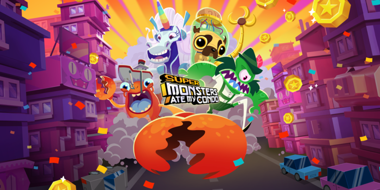 Super Monsters Ate My Condo Remake Stomps