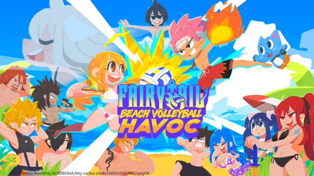 FAIRY TAIL: Beach Volleyball Havoc Slings Spells