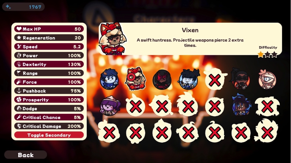 Soul Stalker character roster