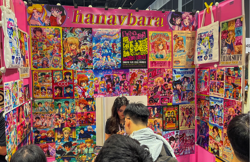AFA 24 - hanavbara artist booth