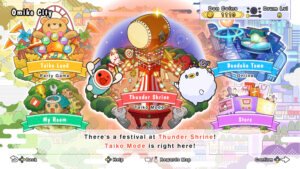 Taiko no Tatsujin Rhythm Festival - Omiko Festival - game features