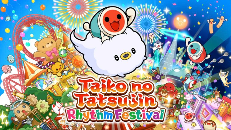 Taiko no Tatsujin: Rhythm Festival - Title Splash Screen