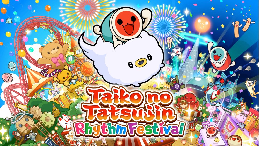 Taiko no Tatsujin: Rhythm Festival - Title Splash Screen