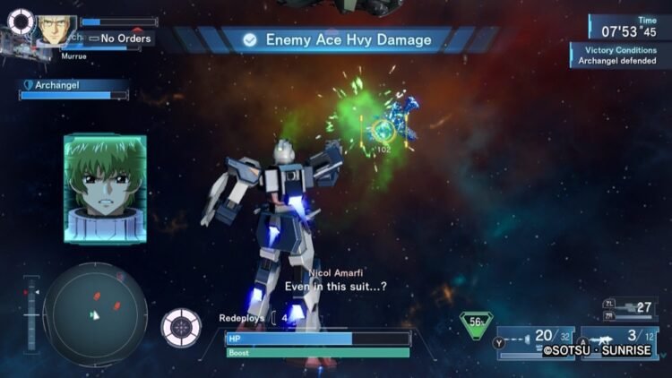Mobile Suit Gundam Seed Battle Destiny Remastered - ranged combat