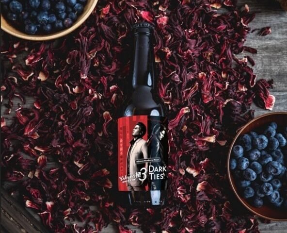 Yakuza Kiwami 3 & Dark Ties launch limited edition collaboration mead