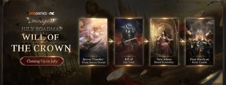 The Adena-based Economy fuels the epic battle for the throne in Lineage W