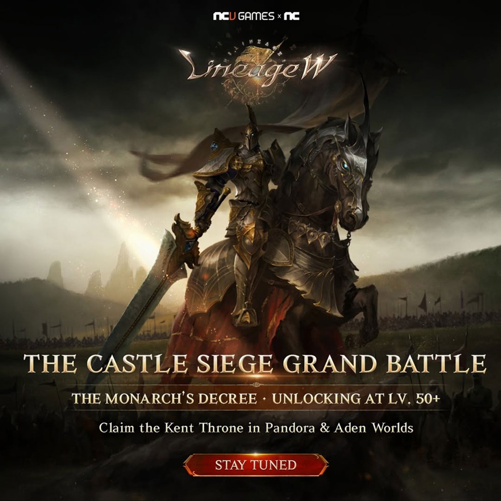 The Adena-based Economy fuels the epic battle for the throne in Lineage W